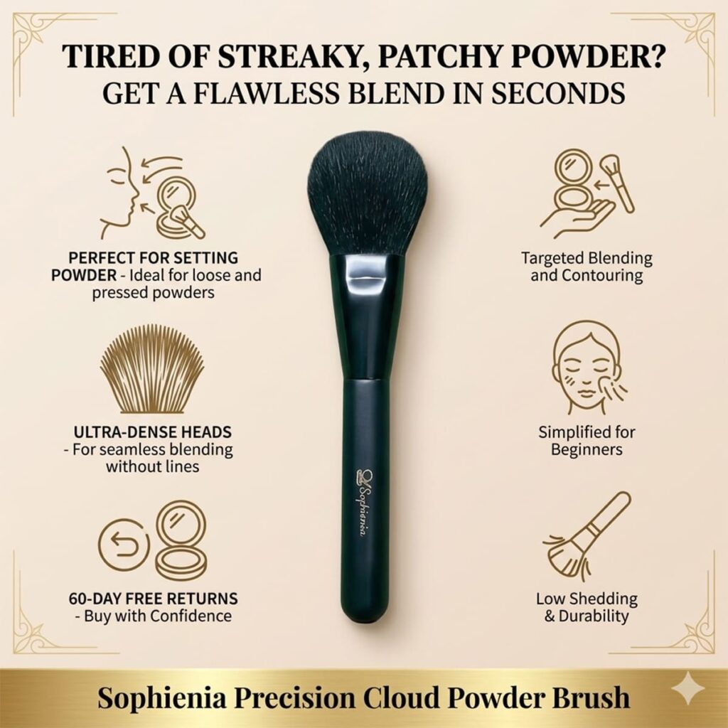 Black powder brush