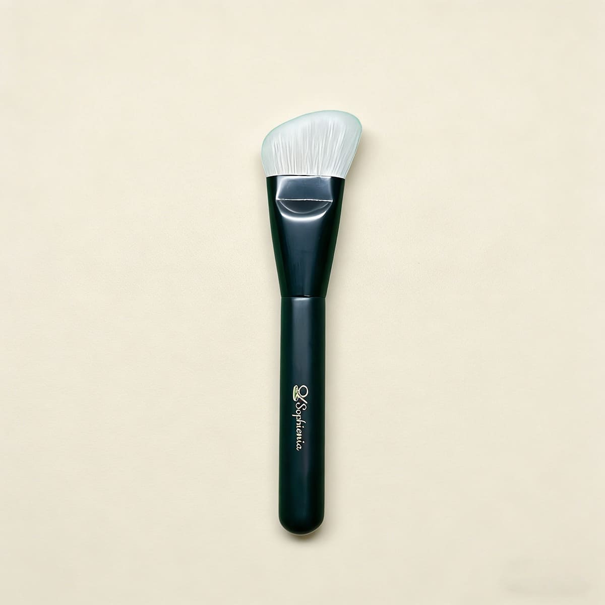 dense angled makeup brush