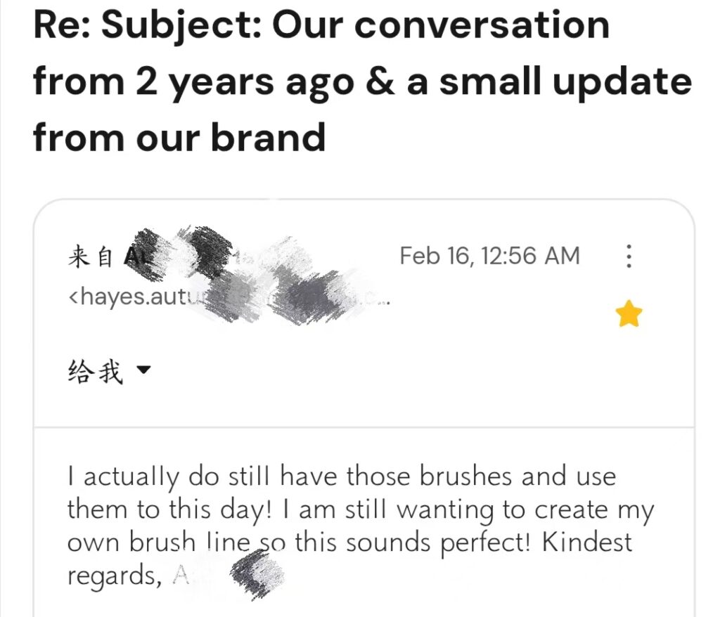 Customer review screenshots