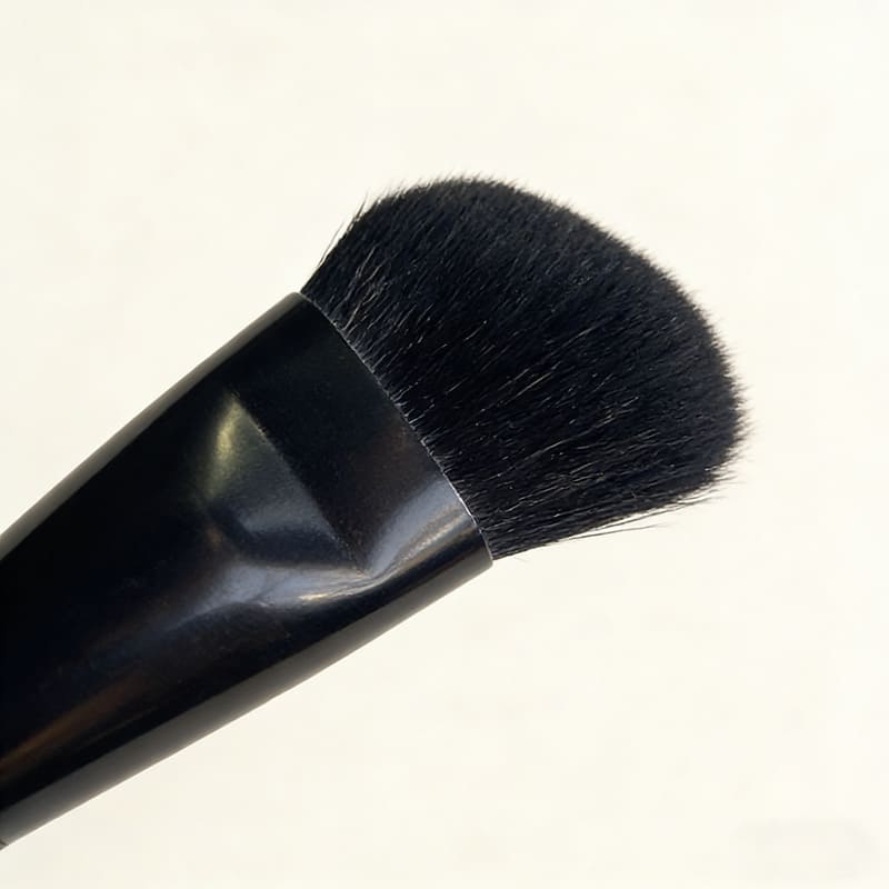 Black goat hair contour brush Head