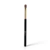 Small packing eyeshadow brush shown upright